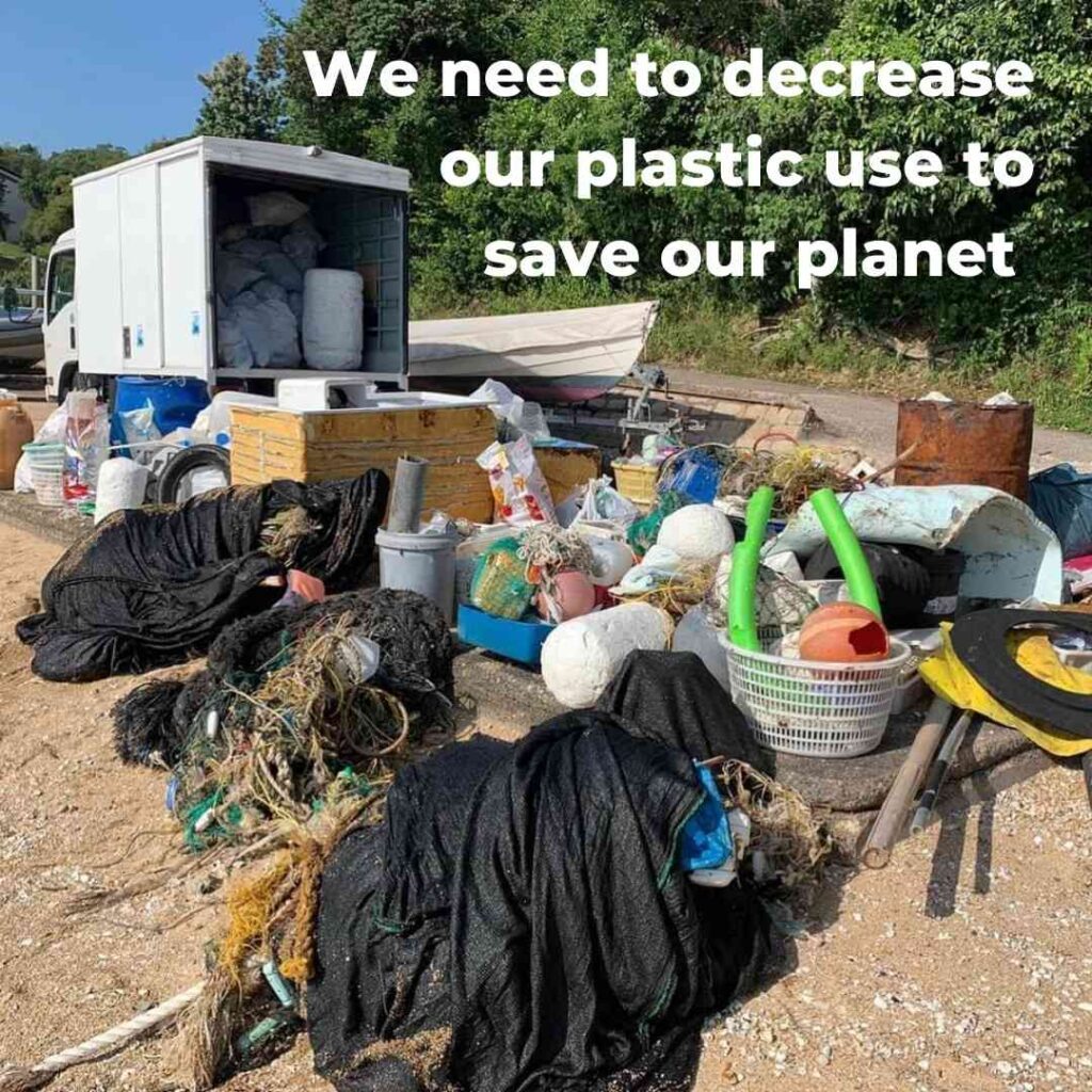 Recycling isn’t enough, we need to decrease our plastic use.